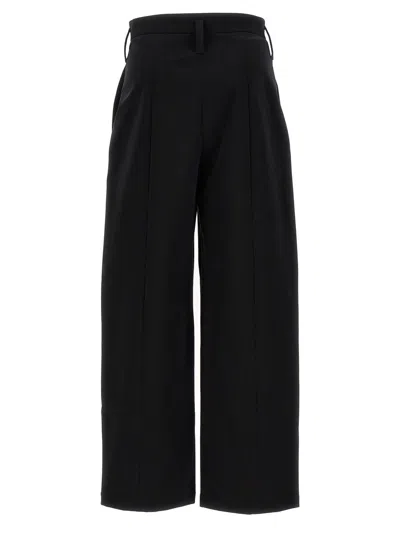 Shop Philosophy Di Lorenzo Serafini Front Pleat Trousers In Black