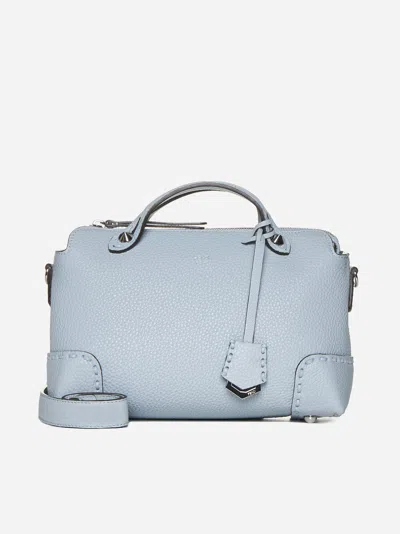 Shop Fendi By The Way Leather Medium Bag In Anise