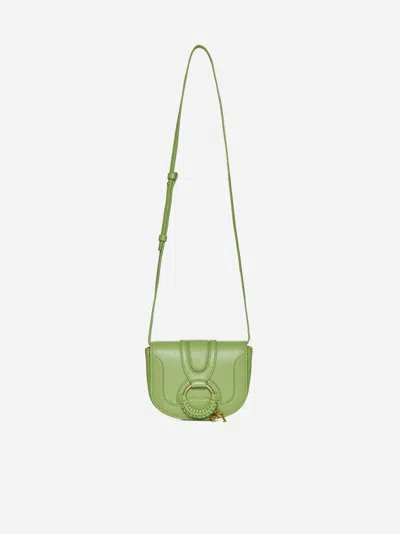 Shop See By Chloé Hana Leather Crossbody Bag In Rainy Forest