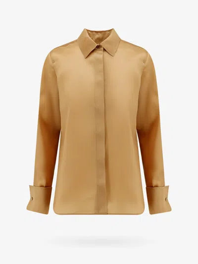 Max Mara Shirts In Brown