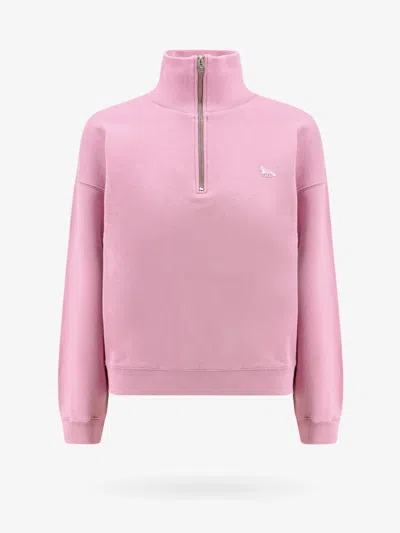 Shop Maison Kitsuné Sweatshirt In Pink