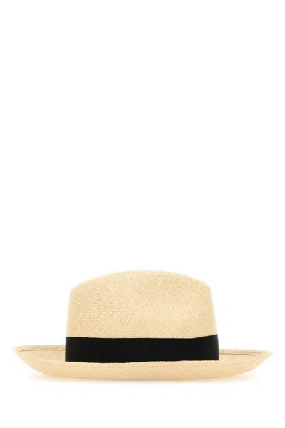 Shop Borsalino Hats In Beige O Tan