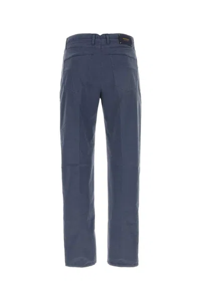 Shop Incotex Pants In Blue