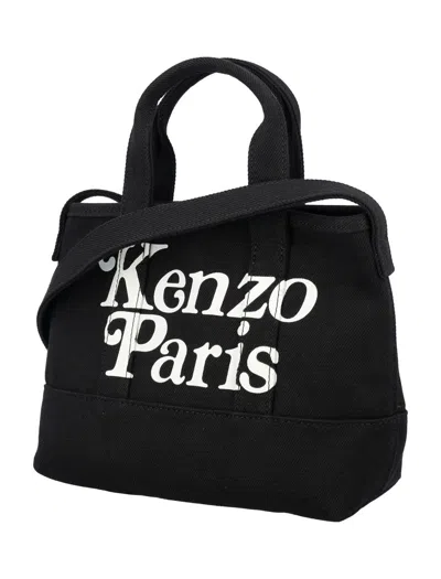 Shop Kenzo Small Utility Tote Bag In Black