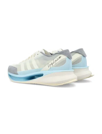 Shop Y-3 Adidas  S-gendo Run In Light Blue White