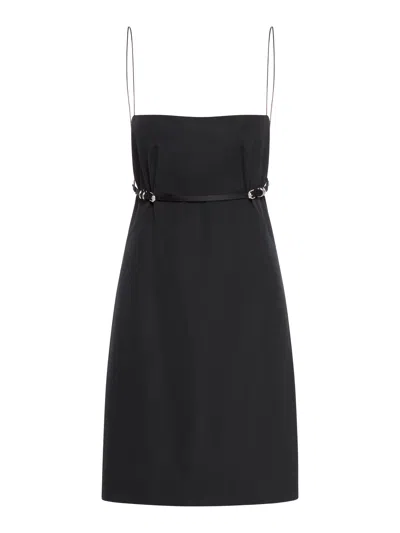 Shop Givenchy Voyou Dress In Black