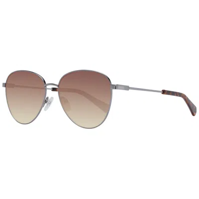 Shop Guess Gray Unisex Sunglasses