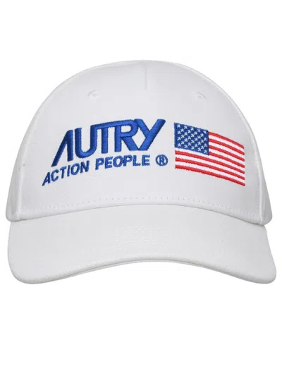Shop Autry White Cotton Cap