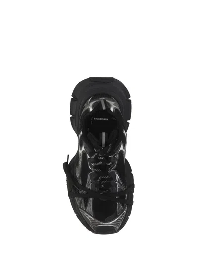 Shop Balenciaga Sneakers In Black/white