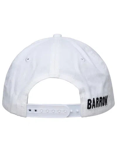 Shop Barrow White Cotton Cap