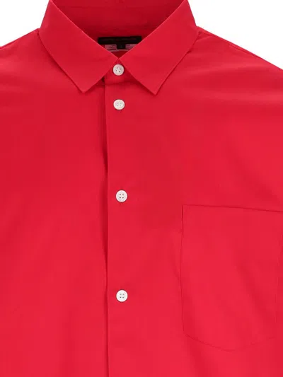 Shop Comme Des Garçons Homme Deux Comme Des Garcons Homme Plus Shirts In Red