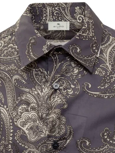 Shop Etro Soho Shirt In Blue