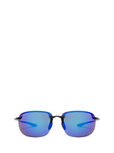 Shop Maui Jim Sunglasses In Translucent Grey