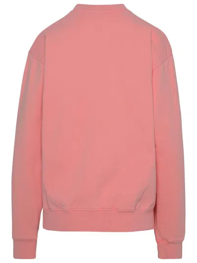 Sporty And Rich Pink Cotton Sweatshirt | ModeSens