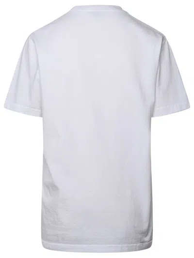 Shop Sporty And Rich Sporty & Rich White Cotton T-shirt