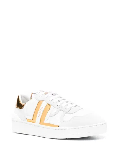 Lanvin Clay Low-top Sneakers In White