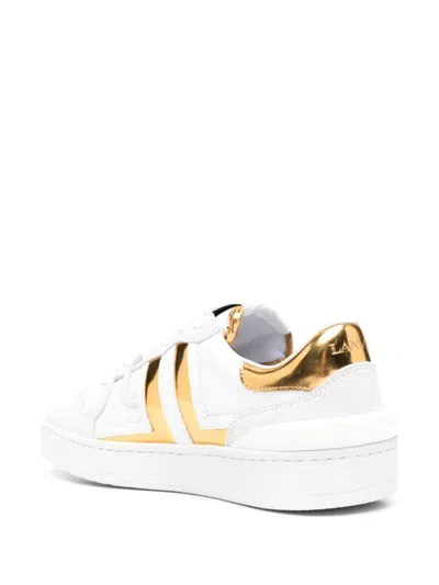 Shop Lanvin Sneakers In White