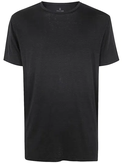 Shop Md75 Linen T-shirt Clothing In Black