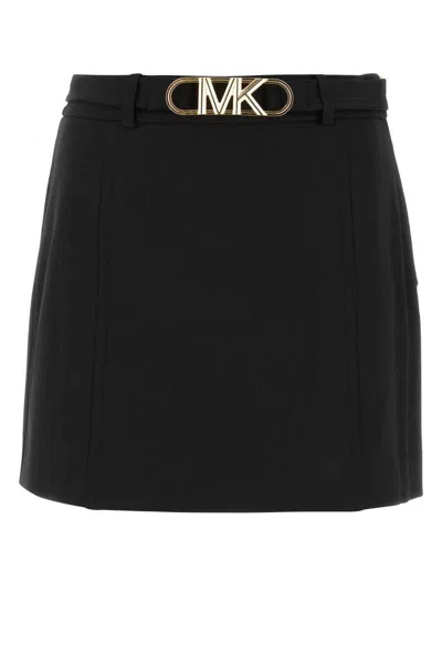 Shop Michael Kors Michael By  Skirts In Black