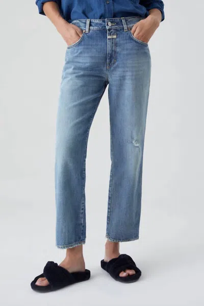 Shop Closed Milo Jeans In Mid Blue