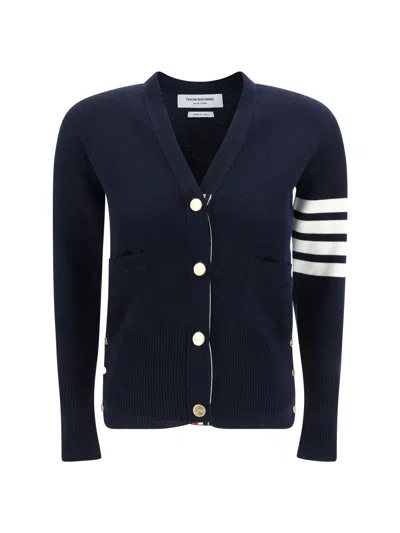 Shop Thom Browne Knitwear In Navy