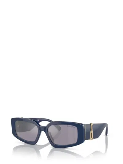 Shop Tiffany & Co . Sunglasses In Spectrum Blue