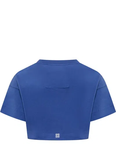 Shop Givenchy T-shirt With Logo In Blue