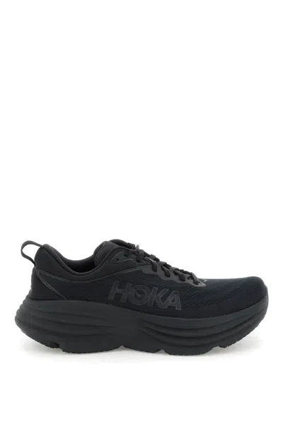 Shop Hoka 'bondi 8' Sneakers In Black