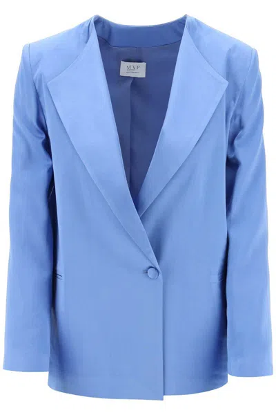 Shop Mvp Wardrobe Grand Ribaud Jacket In Blue