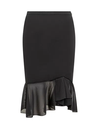 Shop Tom Ford Knitwear Skirt In Black