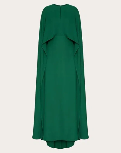 Shop Valentino Cady Couture Long Dress Woman Ivy 42