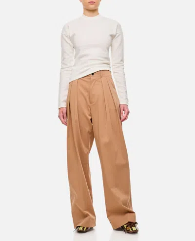 Plan C Oversize Pants In White