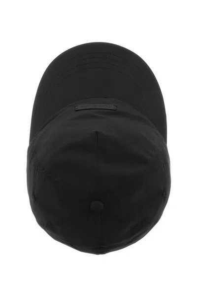 Shop Fear Of God Nylon Baseball Cap For Sport In Black