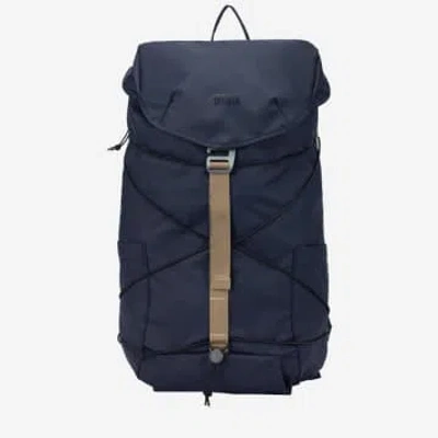 Shop Elliker Wharfe Flap Over Backpack In Blue
