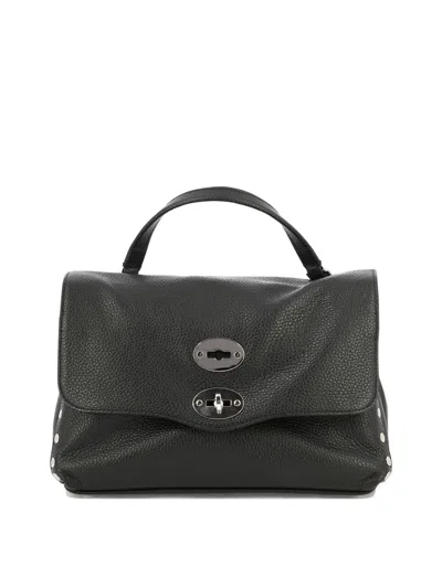 Shop Zanellato "postina Daily S" Handbag In Black