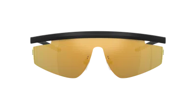 Shop Scuderia Ferrari Unisex Sunglass Fz6001 In Gold Mirror