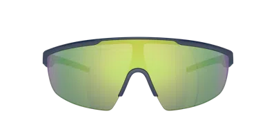 Scuderia Ferrari Unisex Sunglass Fz6005u In Green Violet Mirror