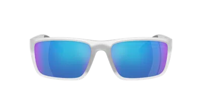 Scuderia Ferrari Man Sunglass Fz6003u In Violet Mirror Blue