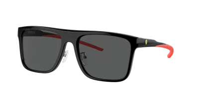 Shop Scuderia Ferrari Man Sunglasses Fz6006f In Grey