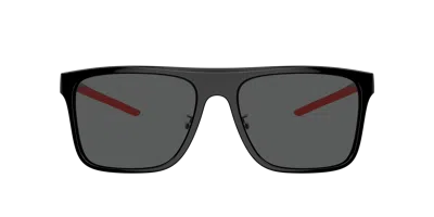 Shop Scuderia Ferrari Man Sunglasses Fz6006f In Grey