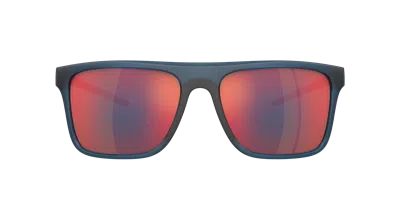 Shop Scuderia Ferrari Man Sunglasses Fz6006 In Mirror Red Blue