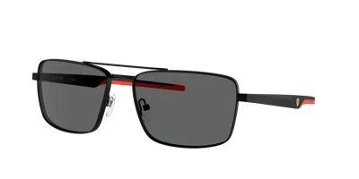 Shop Scuderia Ferrari Man Sunglasses Fz5001 In Grey