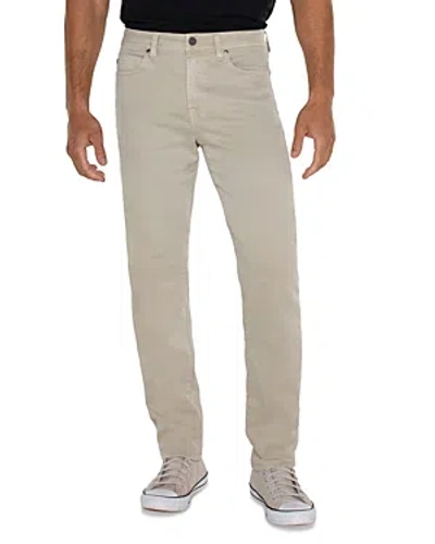 Shop Liverpool Los Angeles Kingston Modern Slim Straight Fit Jeans In Dove
