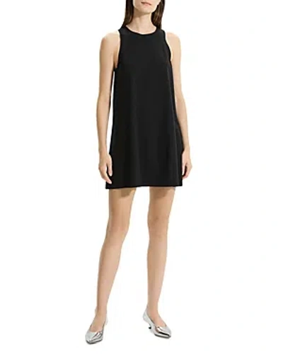 Shop Theory Sleeveless Mini Dress In Black