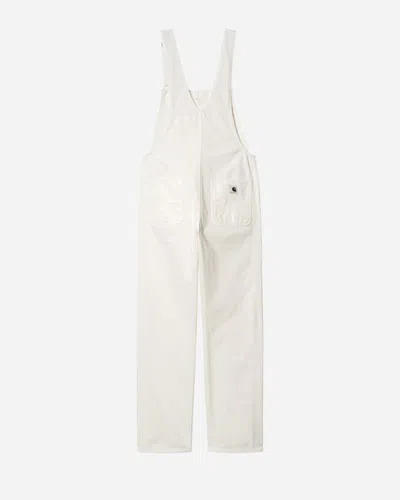 Shop Carhartt Bib Overall Straight In White