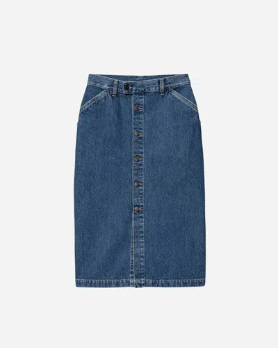 Shop Carhartt Colby Skirt In Blue