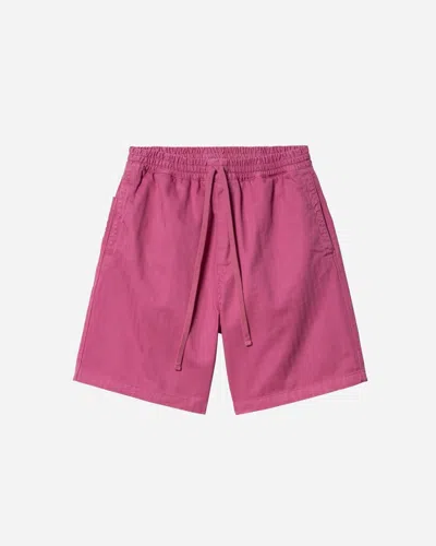 Shop Carhartt Rainer Shorts In Red