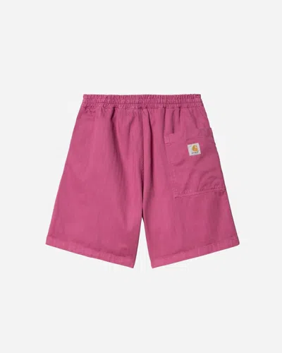 Shop Carhartt Rainer Shorts In Red