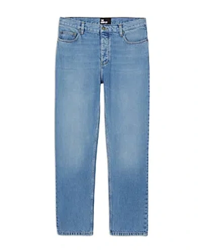 Shop The Kooples Straight Jeans In Blue
