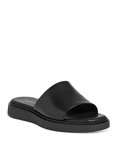 Shop Vagabond Shoemakers Vagabond Women's Connie Slide Sandals In Black